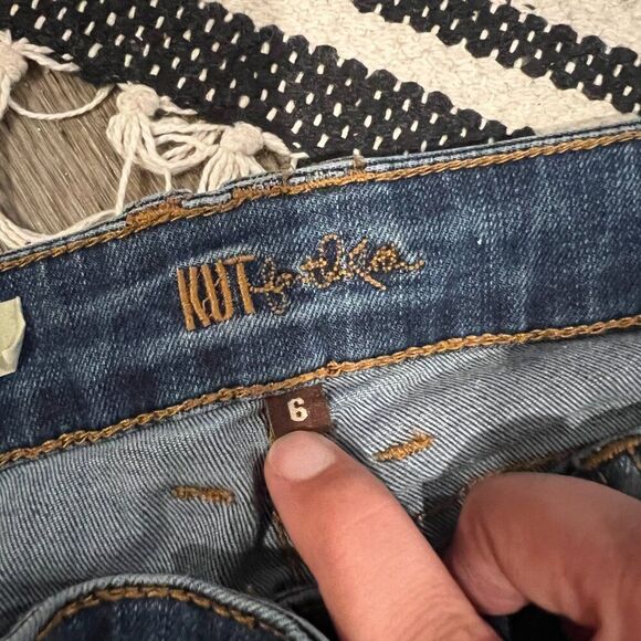 Kut from the Kloth toothpick skinny jeans size 6 - Picture 6 of 7